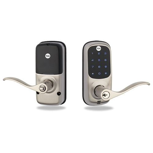 Yale S Nickel Lever Touchscreen Lock