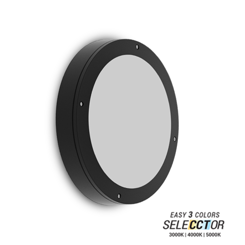 LED Wall Mount Round Medallion Series Open Frame