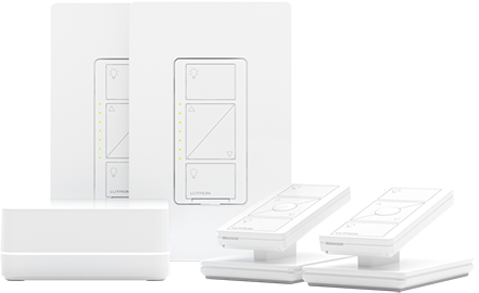 Caseta Bridge Kit 2 Wall White