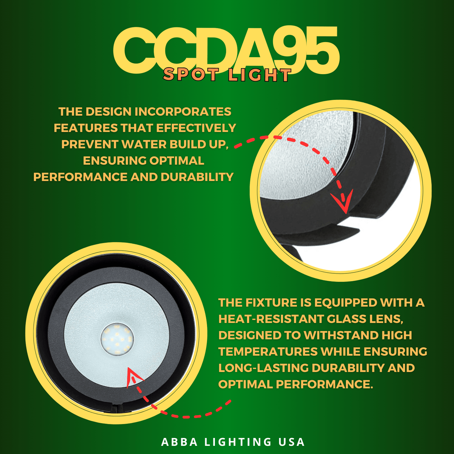 Integrated Spot Light - CCDA95