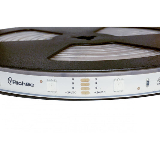 Outdoor RGB LED Strip 2.2W/FT 30LED/M 12V IP67