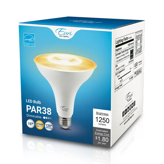PAR38 Lamp E26 Base Dimmable