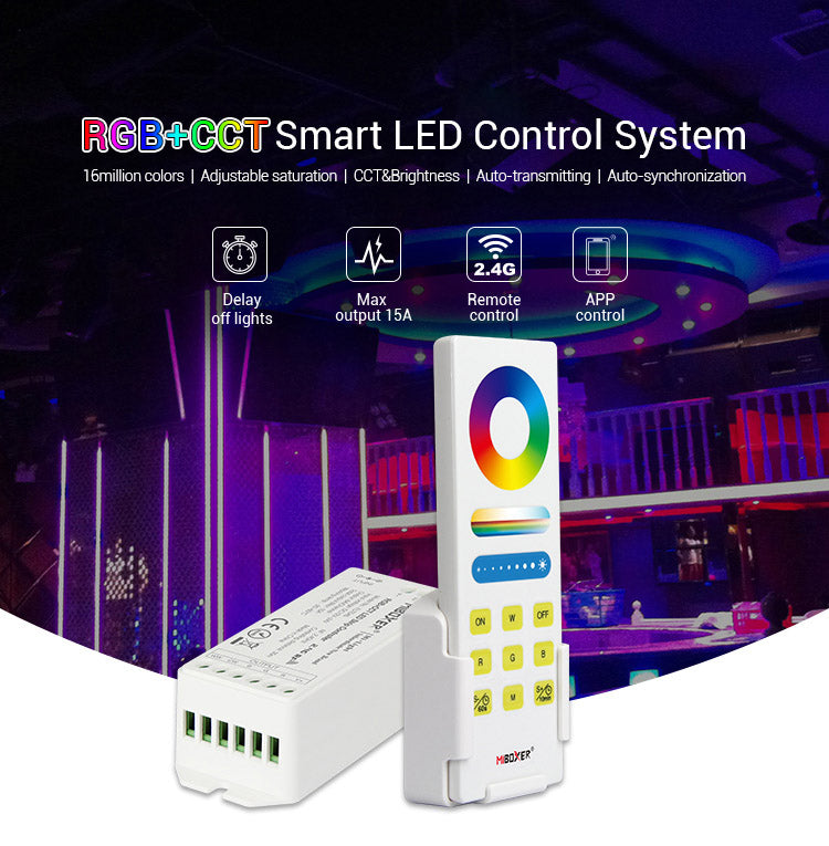 RGB+CCT Smart LED Controller Set