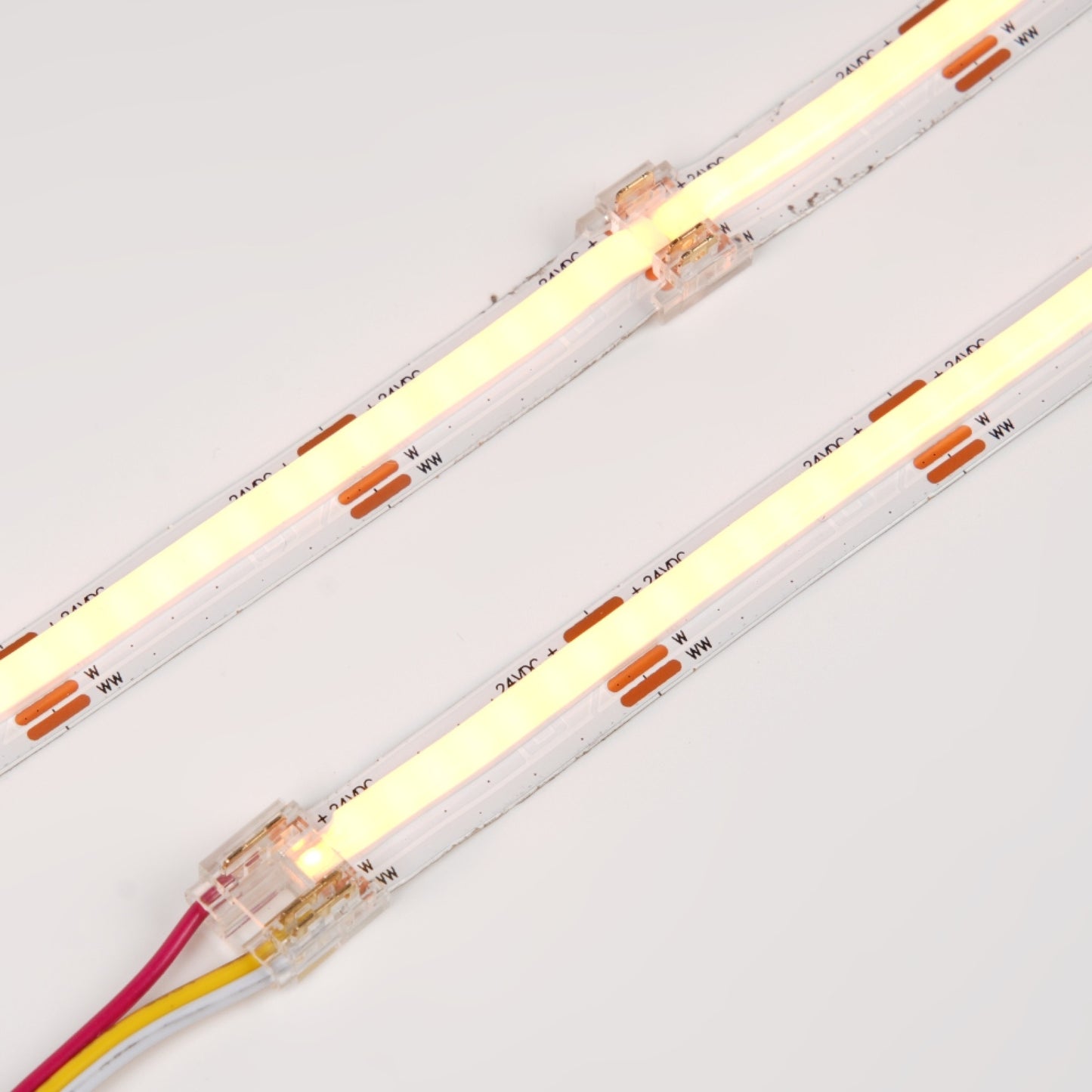 CCT Tunable White COB Strip Power Input Connector