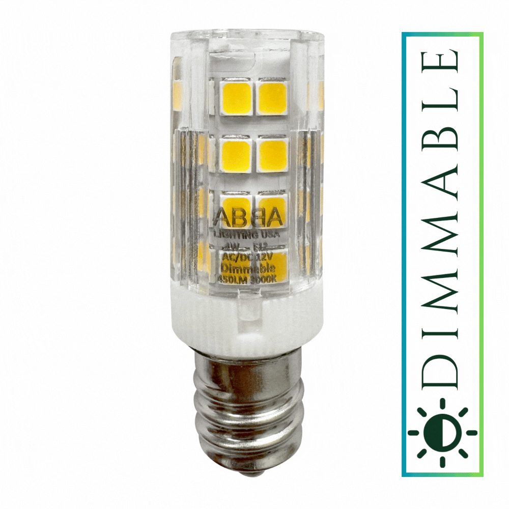 E12 4W SMD LED Bulb 12V