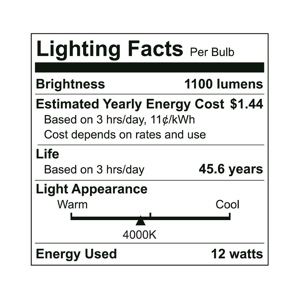 LED PL Lamp Vertical