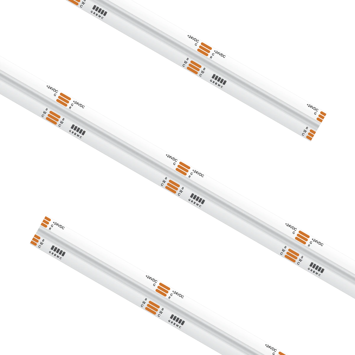 High Output COB Tape Light IP54 RGBTW