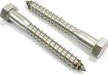 Lag Bolt 3/8"x3" Galvanized Carbon Steel