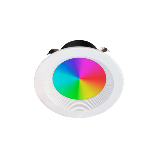 4" Baffle Smart Retrofit Downlight with RGBW
