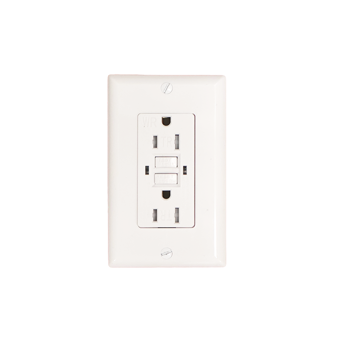 GFCI Outlet 20A Temper Resistant - Weather Resistant