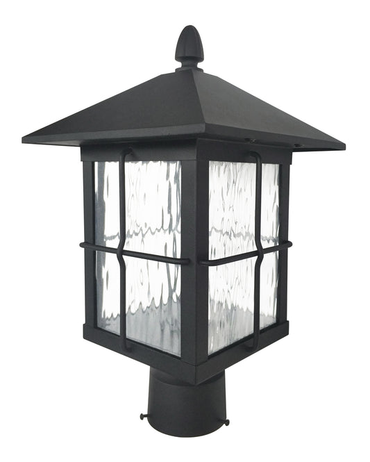 LED Multi-CCT Post Mount Lantern - WESTGATE