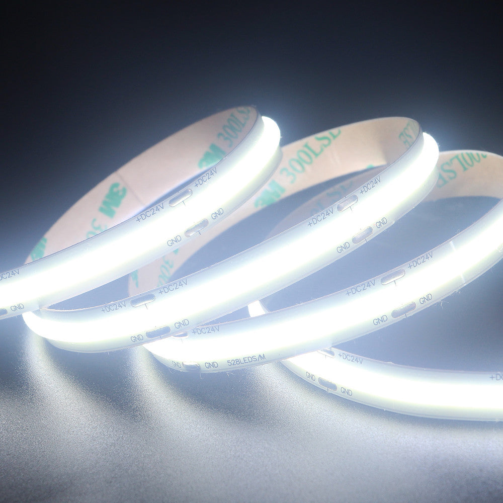 RGB +6500K LED COB Strip