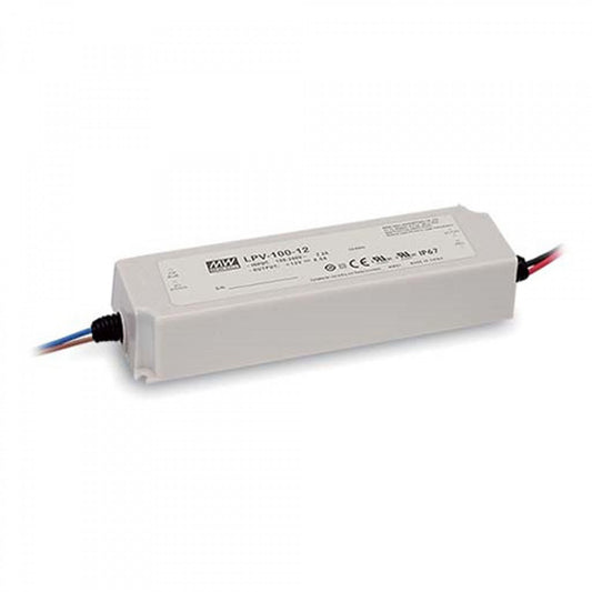 Waterproof UL Mean Well Power Supply 24VDC 100W