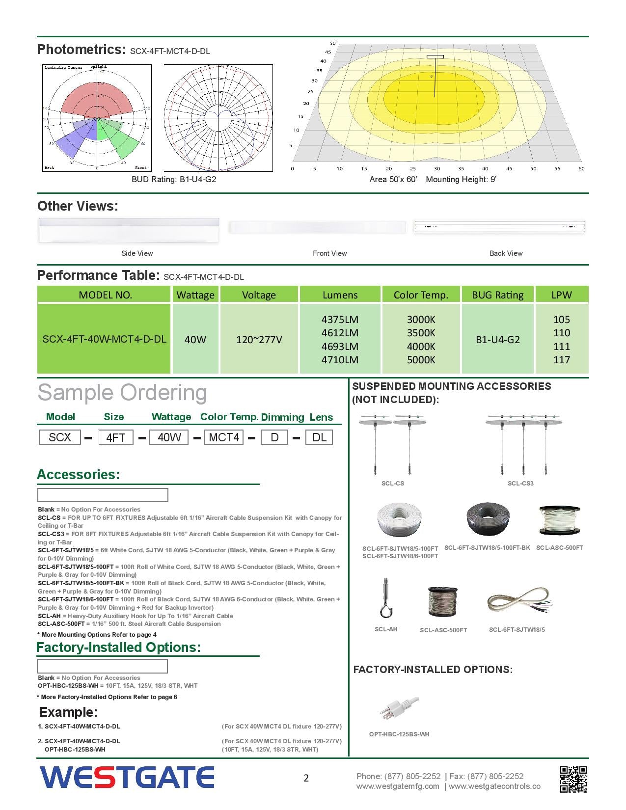 LED 2-3/4" Superior Architectural Seamless Linear Lights with PMMA Drop Lens