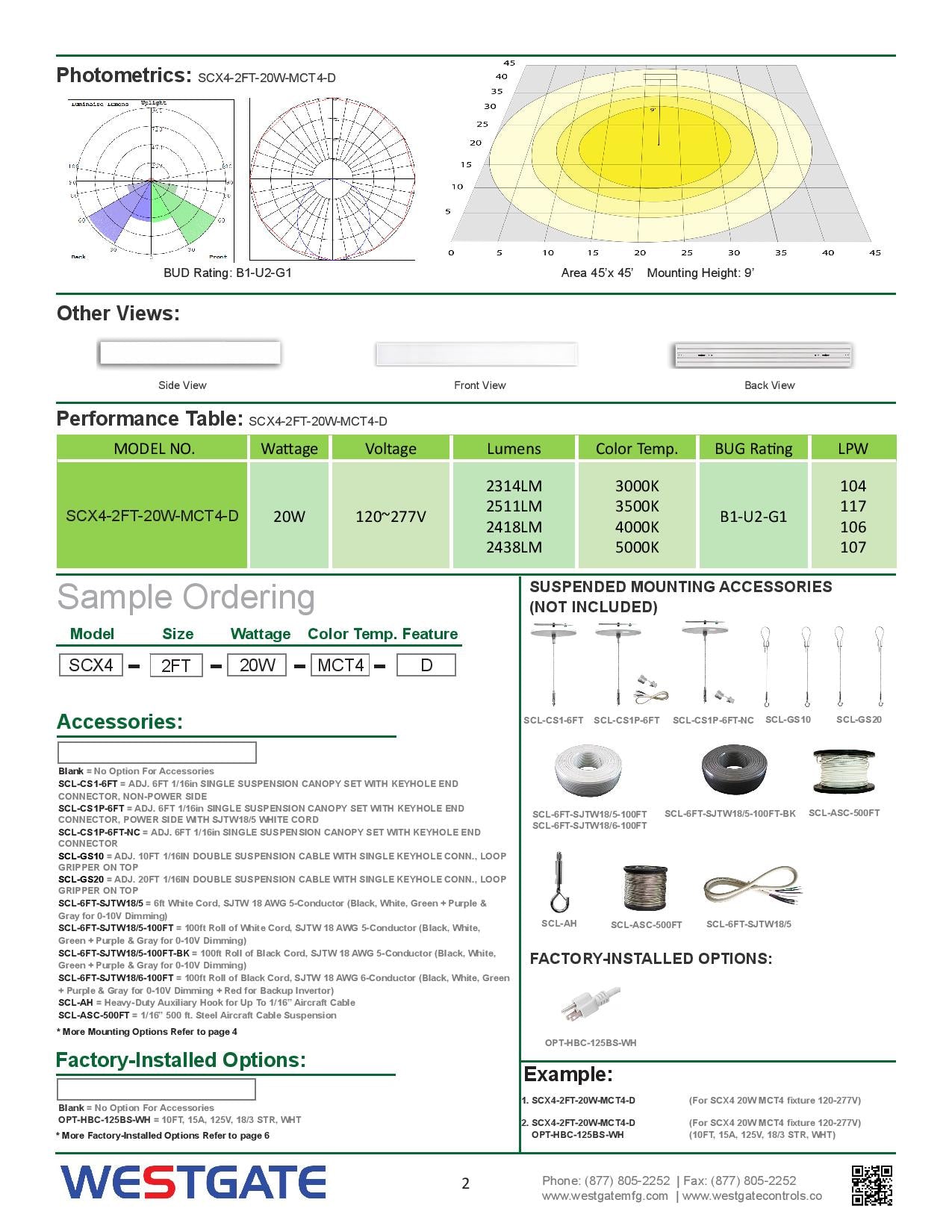 LED 4" Superior Architectural Seamless Linear Lights